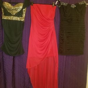 LOT of 3 Party Dresses